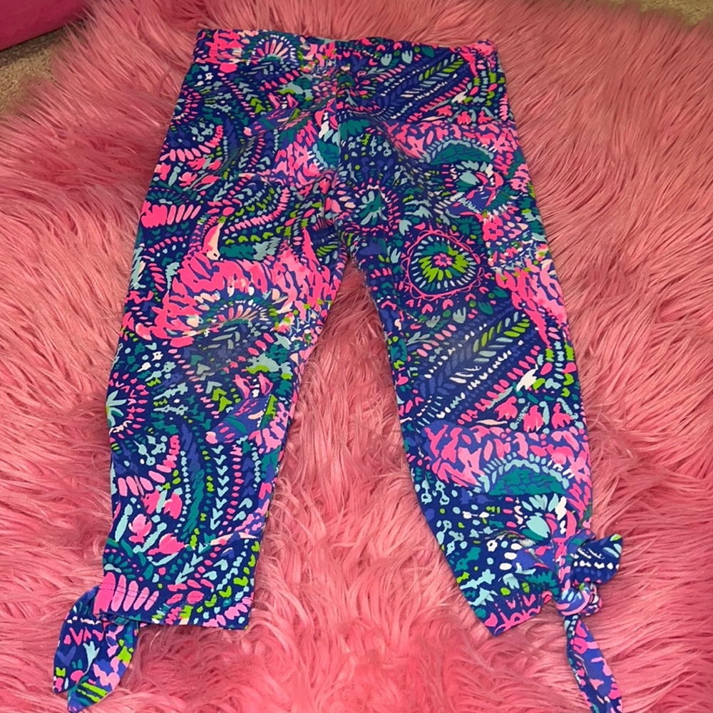 Lilly Pulitzer girls Leggings 6/7